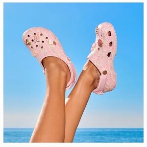 LoveShackFancy Crocs with Charms W9